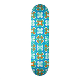 Etniskt mönster för kricka old school skateboard bräda 18 cm