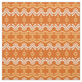 etniskt orange mönster tyg