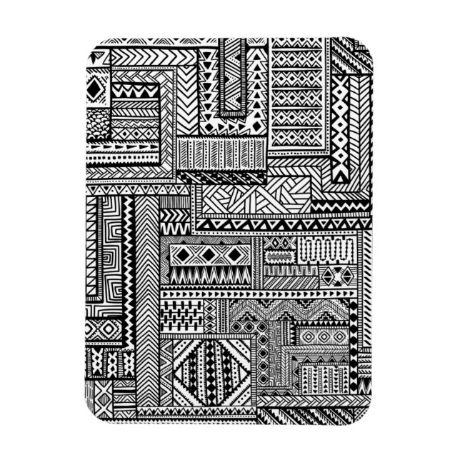 Etniskt prydnadsföremål magnet (Vertikal)