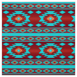Etniskt Southwestern geometriskt mönster Tyg