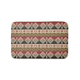 etniskt stam- afrikanskt mönster badrumsmatta