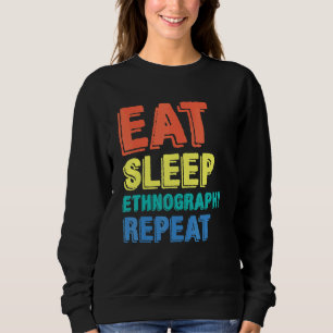 Etnografi Enograf Social Research Antropol T Shirt
