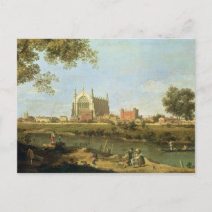 Eton College, c.1754 Vykort