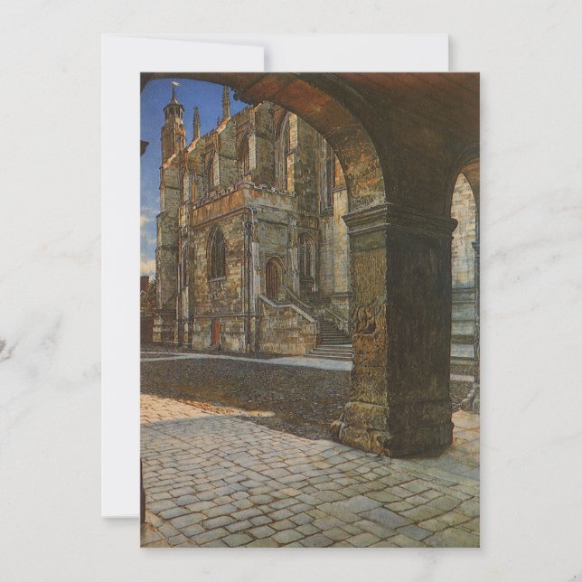 Eton College Chapel av Anna Alma Tadema (Framsida)