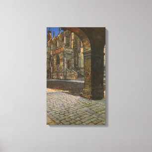 Eton College Chapel av Anna Alma Tadema Canvastryck