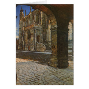 Eton College Chapel av Anna Alma Tadema Hälsningskort