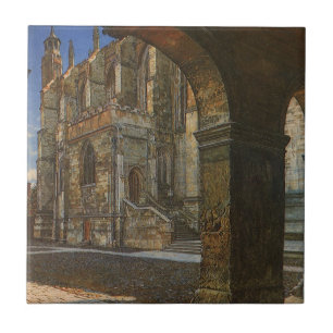 Eton College Chapel av Anna Alma Tadema Kakelplatta