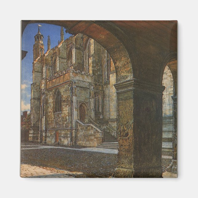 Eton College Chapel av Anna Alma Tadema Magnet (Framsidan)