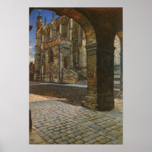 Eton College Chapel av Anna Alma Tadema Poster