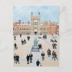 Eton College School Yard 1991 Vykort