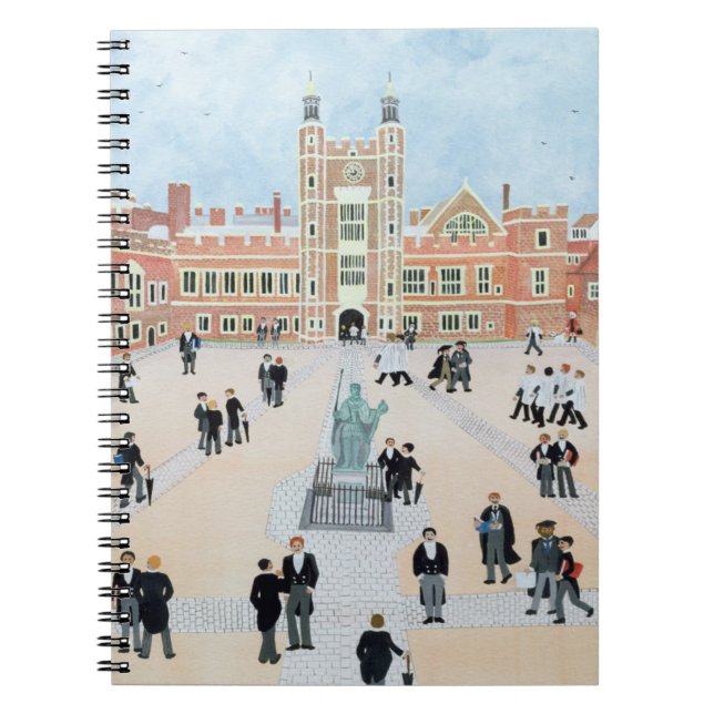 Eton högskolaskolgård 1991 anteckningsbok (Framsidan)