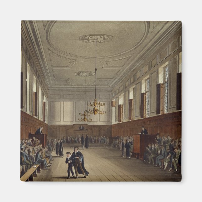 Eton School Room, från "History of Eton College", Magnet (Framsidan)