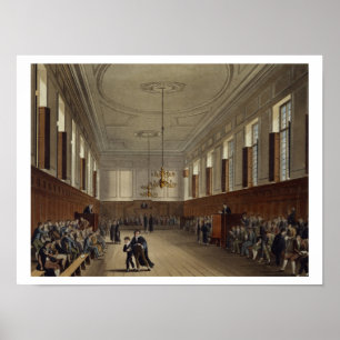 Eton School Room, från "History of Eton College", Poster