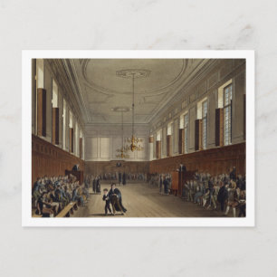 Eton School Room, från "History of Eton College", Vykort