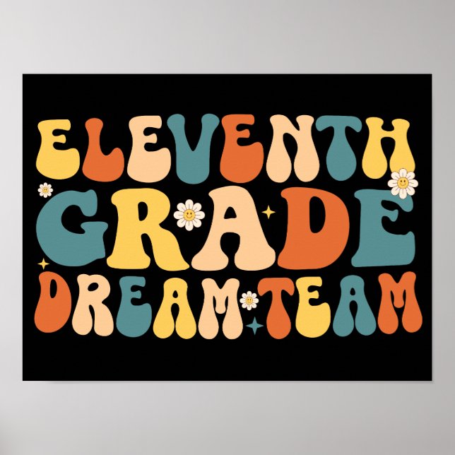 Etonde Klass Dream Team Back to school Poster (Framsidan)