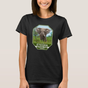 Etosha nationalpark Namibia Elephant Watercolor T Shirt