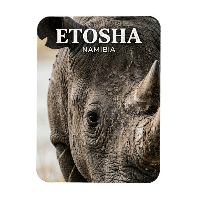 Etosha nationalpark Namibia Magnet (Vertikal)