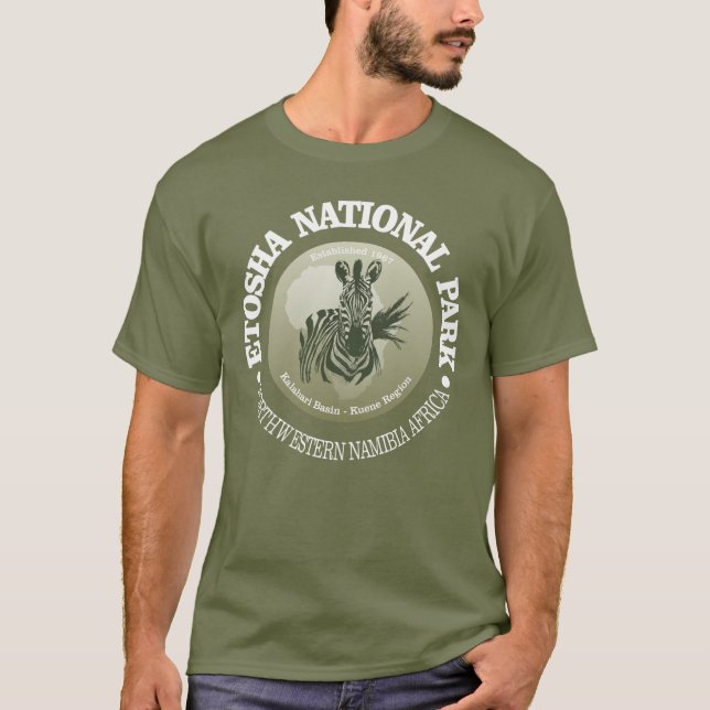 Etosha nationalpark t-shirt (Framsida)
