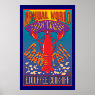 Etouffee Kock-Av-Affisch Poster