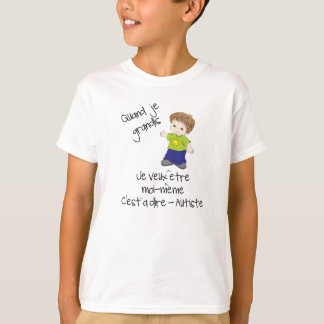 Être autiste t-shirt
