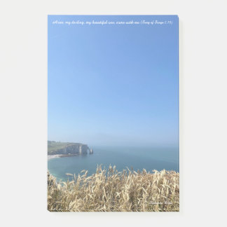 Étretat Cliffs, Frankrike Post-it Block