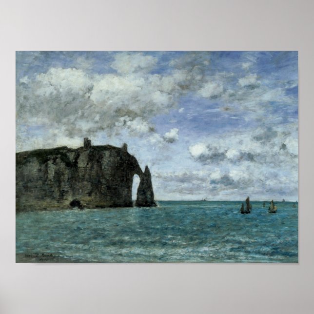Etretat, porte d'Aval Poster (Framsidan)