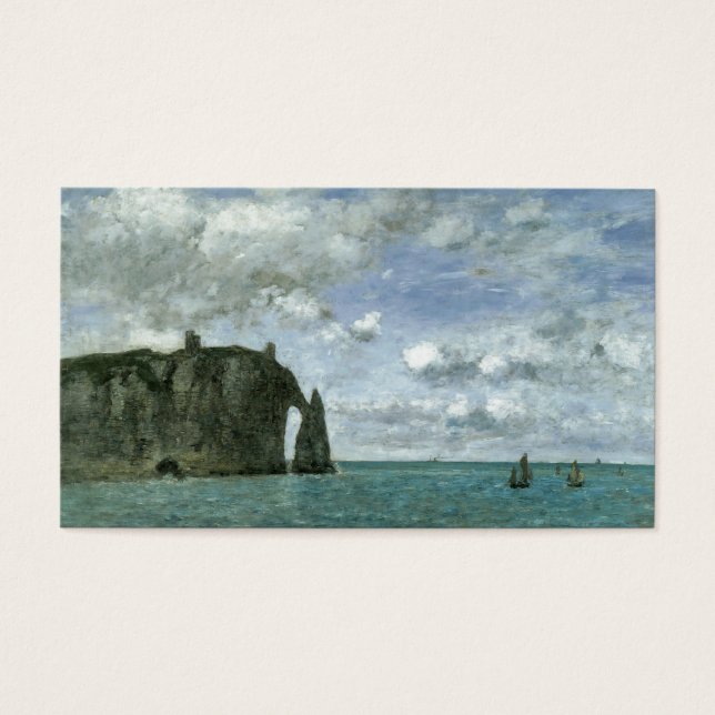 Etretat, porte d'Aval Visitkort (Framsidan)