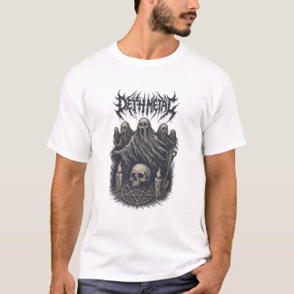 Etriska dödsmetallandar – kuslig ockult konst t shirt