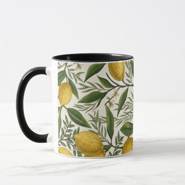 Etrog (citron)  mugg (Vänster)