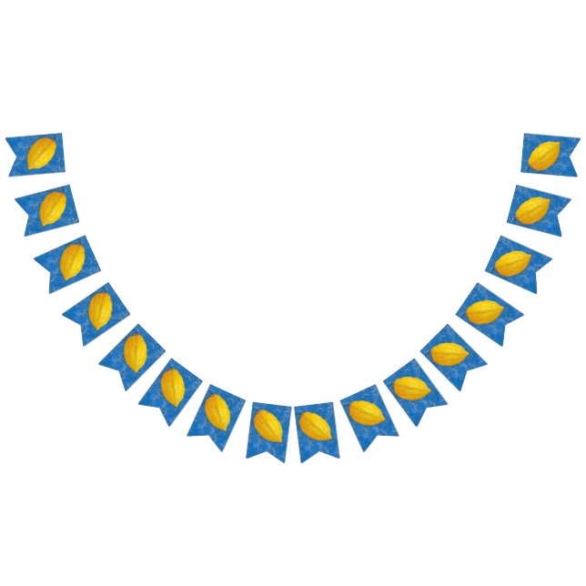 Etrogs för Sukkot Vimplar (Alla)