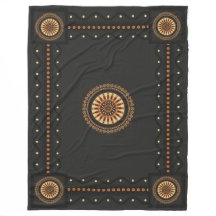 Etruscan Black Bucchero Sol-Wheel Mystical