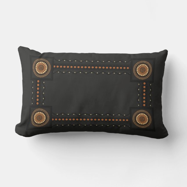 Etruscan Bucchero-stil Lumbarkudde (Framsida)