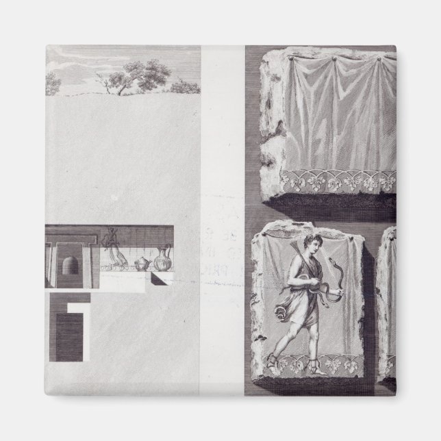 Etruscan Grav, c. 1780 Magnet (Framsidan)