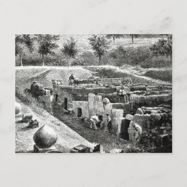 Etruscan Grav Vykort (Framsida)