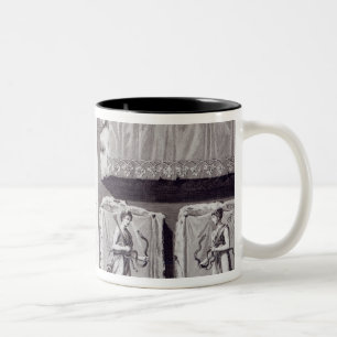 Etruscan gravar, C. 1780 Två-Tonad Mugg