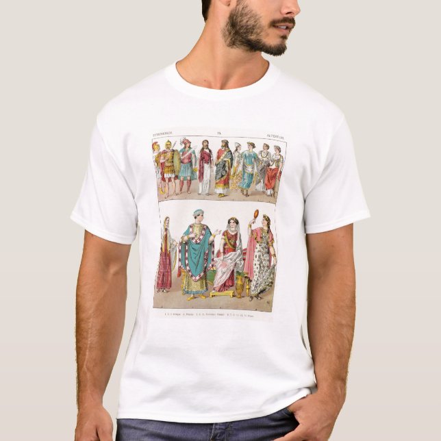 Etruscan klänning tee shirt (Framsida)