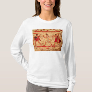 Etruscan musiker tee shirt