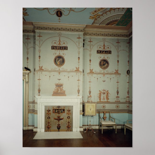 Etruscan Room, Osterley Park, Middlesex Poster (Framsidan)