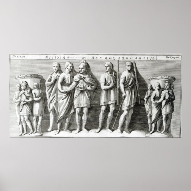 Etruscan Sarcophagus Poster (Framsidan)