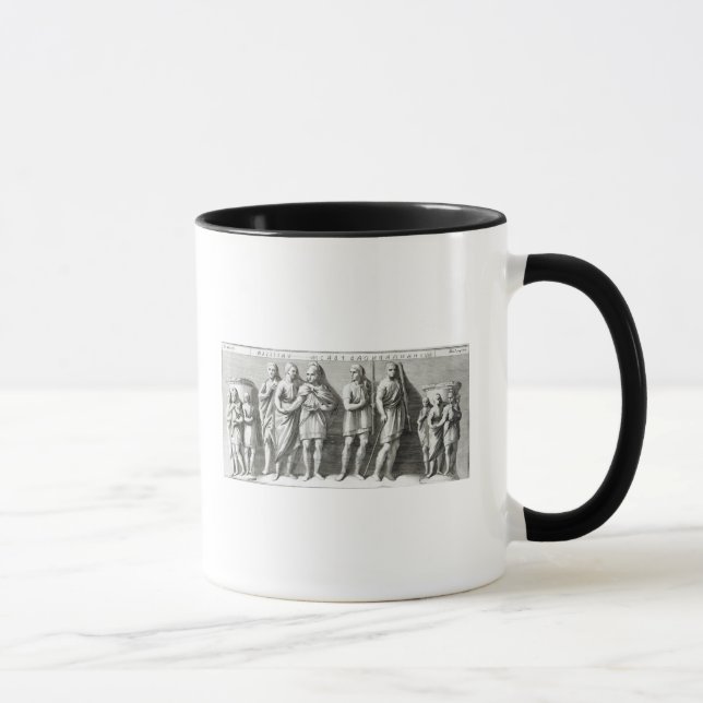 Etruscan sarkofag mugg (Höger)