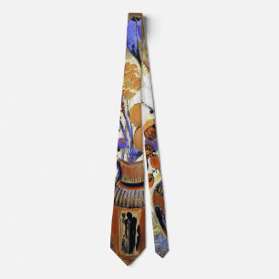 Etruscan Vas med Flowers, Redon Slips