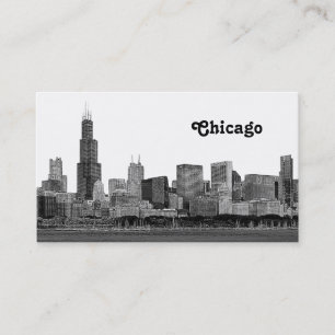Etsad Chicago horisont Visitkort