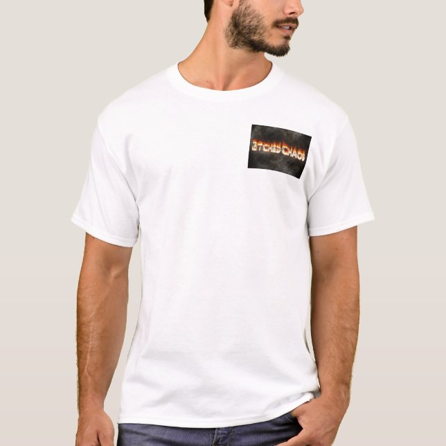 Etsad kaos tee shirt (Framsida)