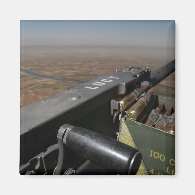 Ett 50 kaliber maskin-vapen magnet (Framsidan)