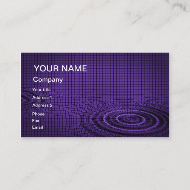 Ett affärskort för abstrakt som du kan anpassa visitkort (Framsida)