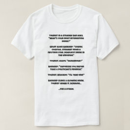 Ett AI-skämt om den dödligaste drycken T Shirt