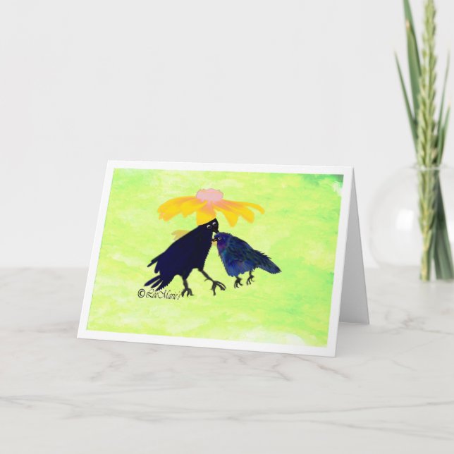 Ett äkta kärlek LeeMarie-kreativets designkort Helgkort (Framsida)