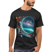 Ett alias Tittar ut till Space T-Shirt