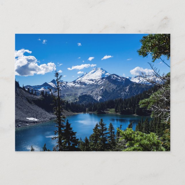 Ett alpint beskådar av Mt-bagare från bagare Vykort (Framsida)