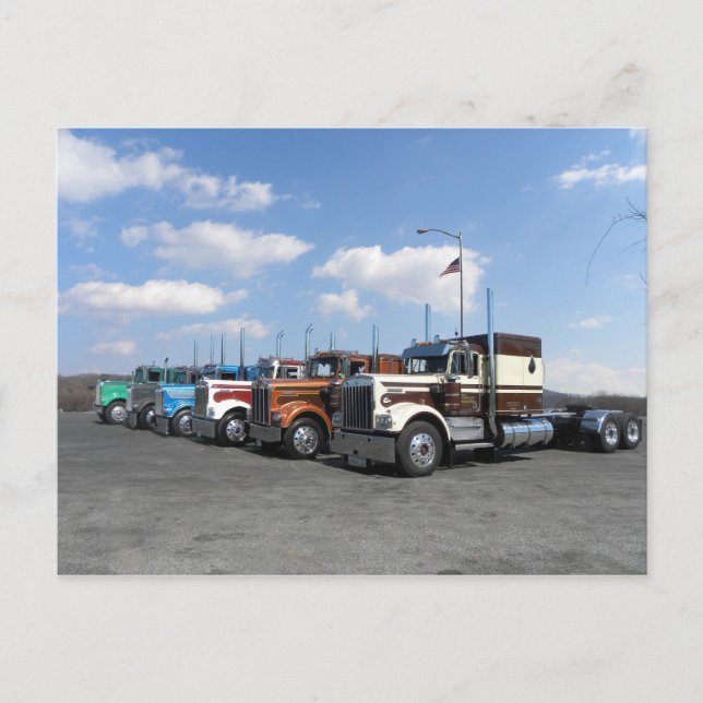 Ett amerikanskt klassiskt vykort (Framsida)